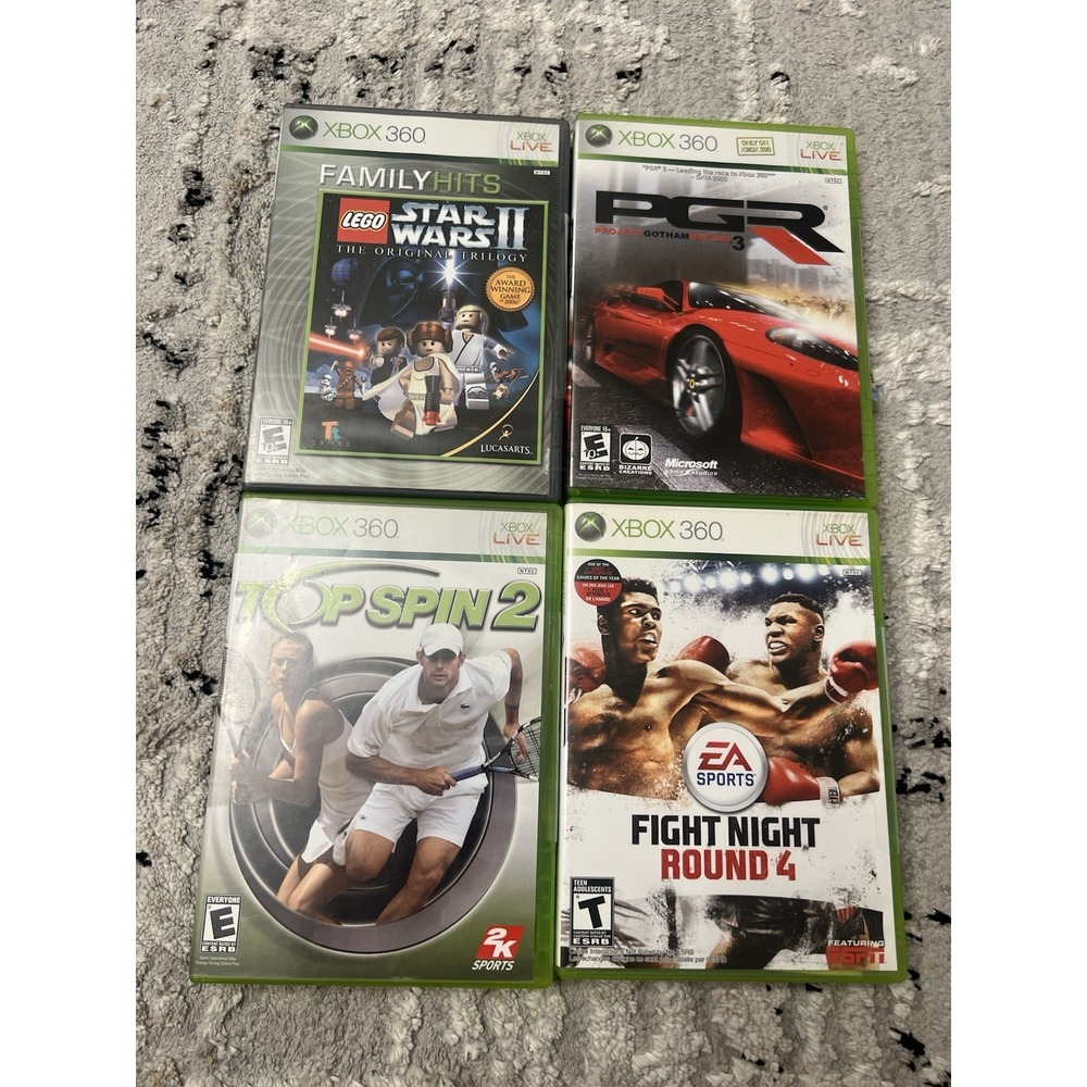 Xbox 360 Games Lot All Tested Working 4 Games